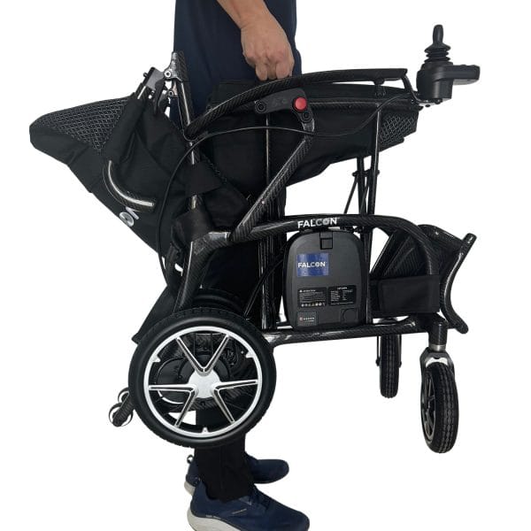 Ultra-Lite Carbon Electric Powered Motorised Wheelchair (11.7 kg) - Image 5